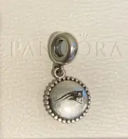 pandora dangle charm football patriots