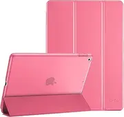 ProCase iPad 9.7 Case 2018 iPad 6th Generation/2017 iPad 5th Generation Case(Model: A1893 A1954 A1822 A1823), Ultra Slim Lightweight Stand Case with Translucent Frosted Back Smart Cover -Melonpink