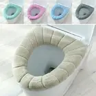 Hot New Toilet Seat Pad Bathroom Reusable Acrylic Closestool Cover Mat