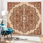 Multilateral Great Case 3D Blockout Photo Print Curtain Fabric Curtains Window