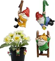 Generic Garden Gnome Statue - Dwarf Pendant Lawn Dwarfs Statues | Miniature Gardening Gnomes Figurines Garden Dwarf Ornaments Mini Elf Decor, JIO5URTDTP2JDVJI6T