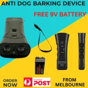 NEW Anti Bark Device Ultrasonic Dog Barking Control Stop Repeller Trainer Aus
