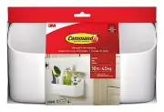 Command 10 Lb Large Organizing Caddy with 4 Command Strips 9.91" x 3.38" x 5....