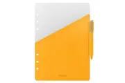 Filofax A5 Personal Organiser Inserts Memo Reminder w Elastic Pen Loop Yellow