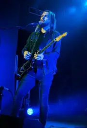 Russell Marsden of Band of Skulls in concert at St Andrews Hall - 2014 Photo 21