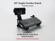 Combo Stand for ATEM Mini Series and Multiple Cold Shoe Attachment Slots (6)