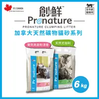 在飛比找PChome24h購物優惠-創鮮《加拿大天然礦物貓砂系列》尤加利/清香 6kg