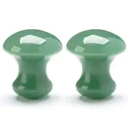 Mushroom Massage Tool, Natural Aventurine Jade Massage Stone for Relaxing Mas...