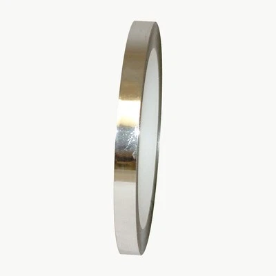 JVCC Metalized Polyester Film Tape (MPF-01): 3/8 in. x 72 yds. (Silver)