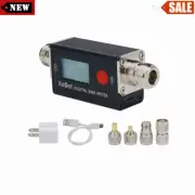 HamGeek HG106B 80MHz-999MHz Digital SWR Meter Power Meter w/Data Cable Adapter