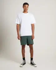 Cotton Hike Shorts in Army Green