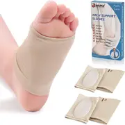 Flat Feed Pad Pain Relief Plantar Fasciitis Arch Support Shoe Gel Insole