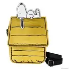 Peanuts 75th Anniversary Snoopy Sleeping Doghouse Crossbody Bag