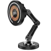 DULGE Adjustable & Foldable Magnetic 15W Fast Car Wireless Charger