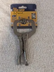 Irwin Vise-Grip 6 Inch Locking C Clamp Pliers 6SP New