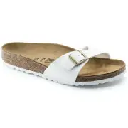 Birkenstock Birko Flor MADRID Patent White BNIB 1005310