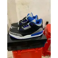 在飛比找蝦皮購物優惠-2023 Air Jordan 3retro 運動藍1360