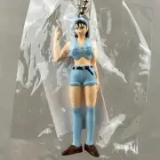 Vintage NAMCO Tekken Jun Kazuma Anime Mascot Keychain Figure Japan Import