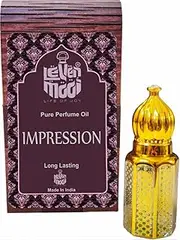 LEVENMOOI IMPRESSION wooden attar for Suitable for Daily uses,Occasions & parties long lasting Fragrance roll on Perfume Oil Leak proof available in travel size for unisex 12ML