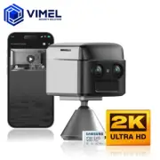 Spy Camera 4G Home Security Mini Dual Lens 2K ULTRA HD 128GB 6X Optical Zoom