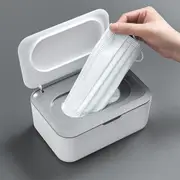 Large capacity removable household dry and wet tissue box