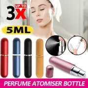 Refillable Mini Perfume Pump Travel Spray Portable Bottle Atomizer Scent Pocket