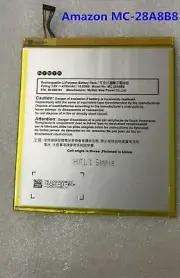 New Battery For MC-28A8B8 Amazon Kindle Fire 8 HD PR53DC 2016 6th Gen 4750mAh