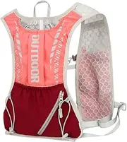 Hydration Vest - Running Vest Chest Phone Holder,Lightweight, Adjustable, Sports Supplies for Outdoor Hiking, Trail Training, Walking, Jogging