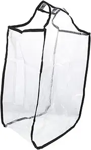 [Happyyami] Transparent Luggage Case Cover Trolley Suitcase Protector for Outdoor Travel Durable Dustproof Bag Access Strong Adhesive Base