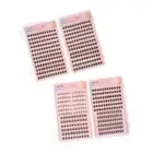 240Pcs Glue-free Cluster Lashes Extension Self-adhesive False Eyelashes Natural