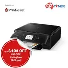 Canon TS5160-BK 3-in-1 Inkjet Wi-Fi A4 MFC Printer+Duplexer+AirPrint PG640/CL641