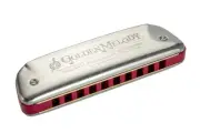 Hohner Golden Melody - Hohner Diatonic Harmonicas, Harmonica - Free US Shipping!