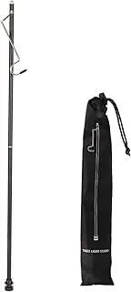 Lantern Stand, Portable Folding Camping Lamp Pole, Lightweight Collapsible Aluminum Alloy Light Stand Holder with Storage Bag for Picnic, Hiking, Fishing, Backpacking, Garden BBQ