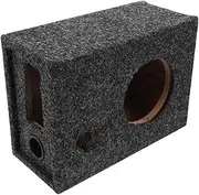Abaodam Heavy Duty Subwoofer Enclosure for Vehicle Sound System Durable Carpet Covered Design Easy Installation Deep Bass Enhancement Vibration Control for Truck Audio