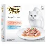 Fancy Feast Inspirations Salmon and Tuna Wet Cat Food 12x70g - 12pk