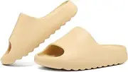 [youermei] Kids Cloud Slides, Non-Slip Pillow Slippers for Girls Boys Thick Sole Open Toe Slides Shower Shoes for Indoor Outdoor Bathroom Pool Beach Slippers