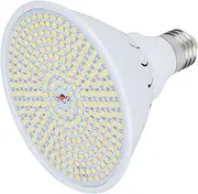 E27 10W 290LED Chip Garden Growing Light High Brightness 120° Irradiation Indoor Farm Greenhouse