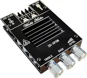 ZK-XPSM 150W + 150W TDA7498E Audio Power Amplifier Equalizer BT 5.0 Stereo Subwoofer HiFi Class D Digital Music Home Theater AUX AMP