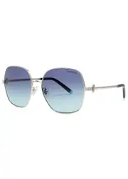 Tiffany & CO. Oversized Square-frame Sunglasses - Silver One Size