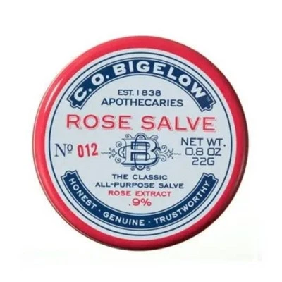 C.O. Bigelow All Purpose Classic Rose Salve Lip Balm 0.8 oz rose extract .9%