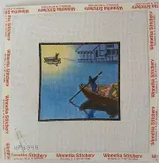 HP Designs Needlepoint Morning Oriental Boat Sampan Hand Painted Canvas