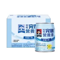 在飛比找momo購物網優惠-【桂格】完膳營養素香草口味低糖少甜250ml×24入×4箱(