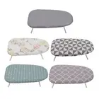 Travel Countertop Ironing Board Tabletop For Clothes Folding Legs With Cover HG