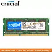 CRUCIAL 8GB DDR3L 1600 PC3-12800 Laptop SODIMM 204-Pin Memory RAM DDR3 1x 8G