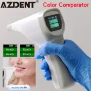 AZDENT Dental Teeth Whitening Digital Shade Guide LED Tooth Color Comparator Set