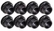 Bulkhead Fitting 2” Slip x Slip - 8/Pack – Aquarium – Heavy Duty - Prem...