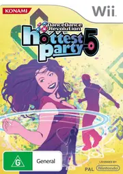 Dance Dance Revolution Hottest Party 5 RARE PAL VERSION (no mat) (Wii) (Wii U)