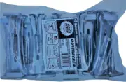 25 Pack Quick Screw 5" Inch Aluminum Hidden Rain Gutter Bracket Hook Clip Style