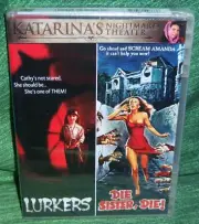 NEW RARE OOP SCORPION LURKERS & DIE SISTER DIE DOUBLE FEATURE MOVIE DVD SET