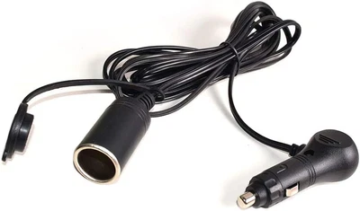 Car Cigarette Lighter Extension Cable Plug Male to Female Socket with on off ...